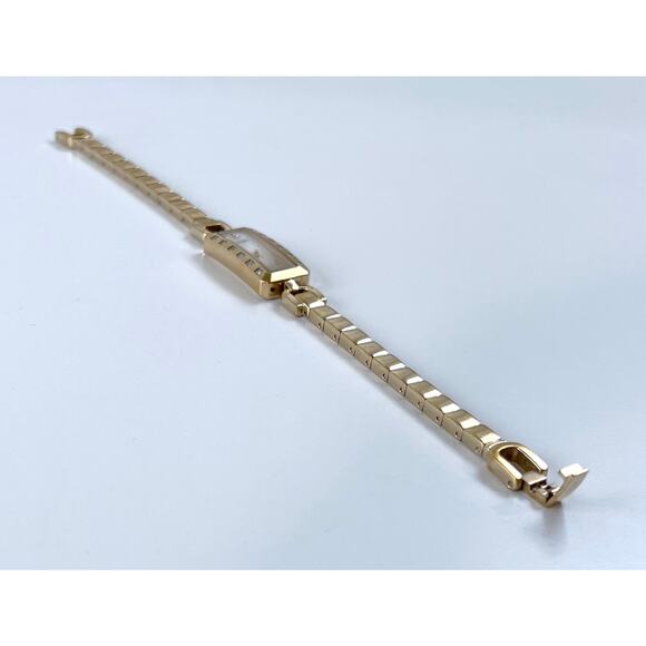 Rotary Rocks Gold Tone Bracelet Watch / Rectangular Dress Watch main image 4
